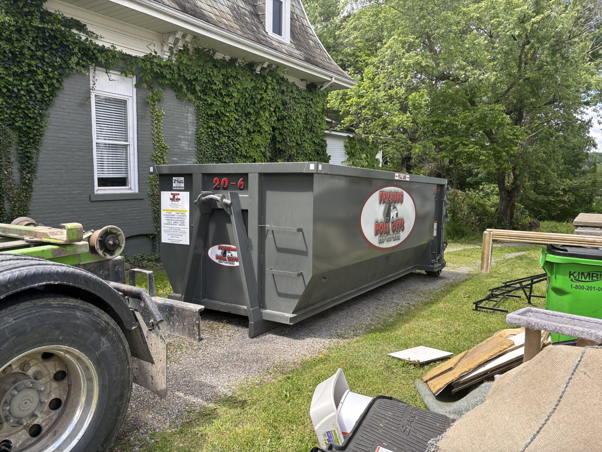 Dumpster rental Orrville Ohio