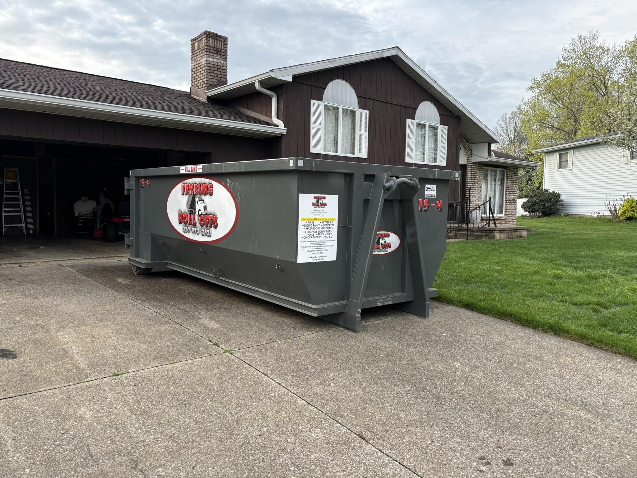 15 Yard Dumpster